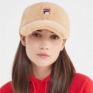 Fila Faux Fur Baseball Cap